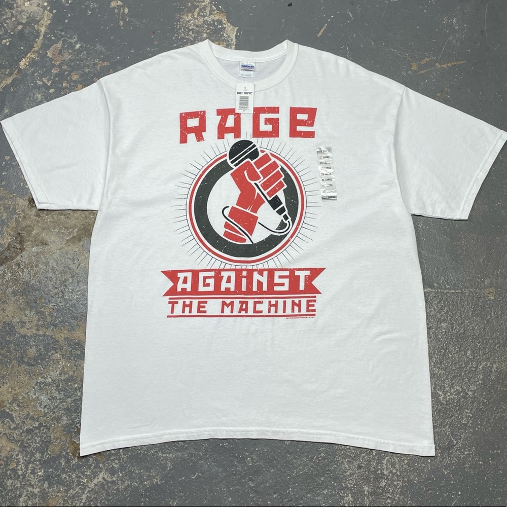 Vintage RAGE AGAINST The MACHINE T-Shirt 2010 New/Deadstock sz XXL